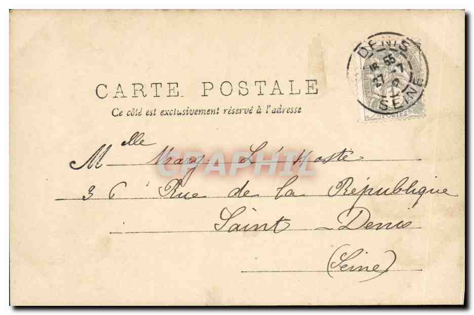 CPA Fantaisie Enfant Ah coquins Je vous vois venir  — Rückseite