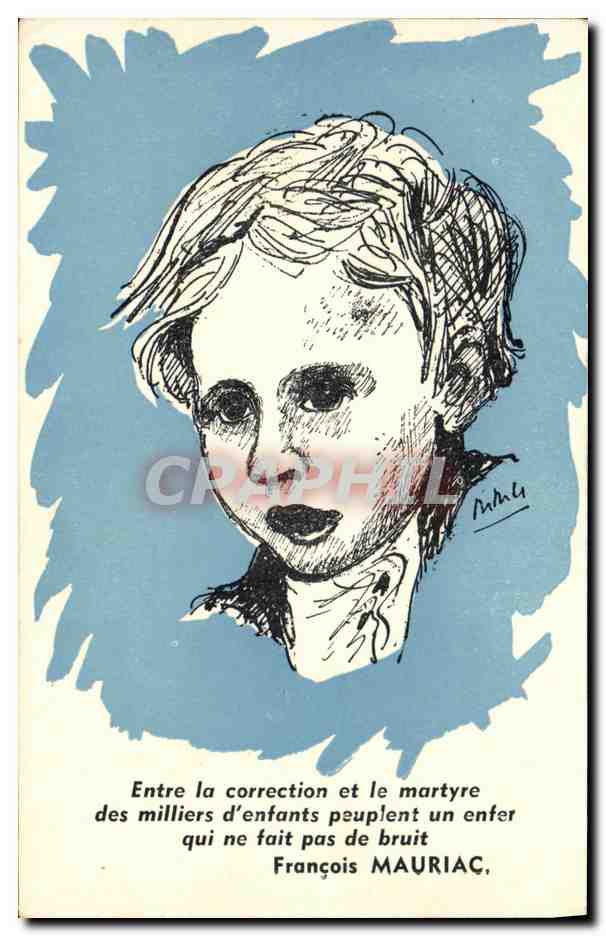 CPM Fantaisie Enfant Francois Mauriac