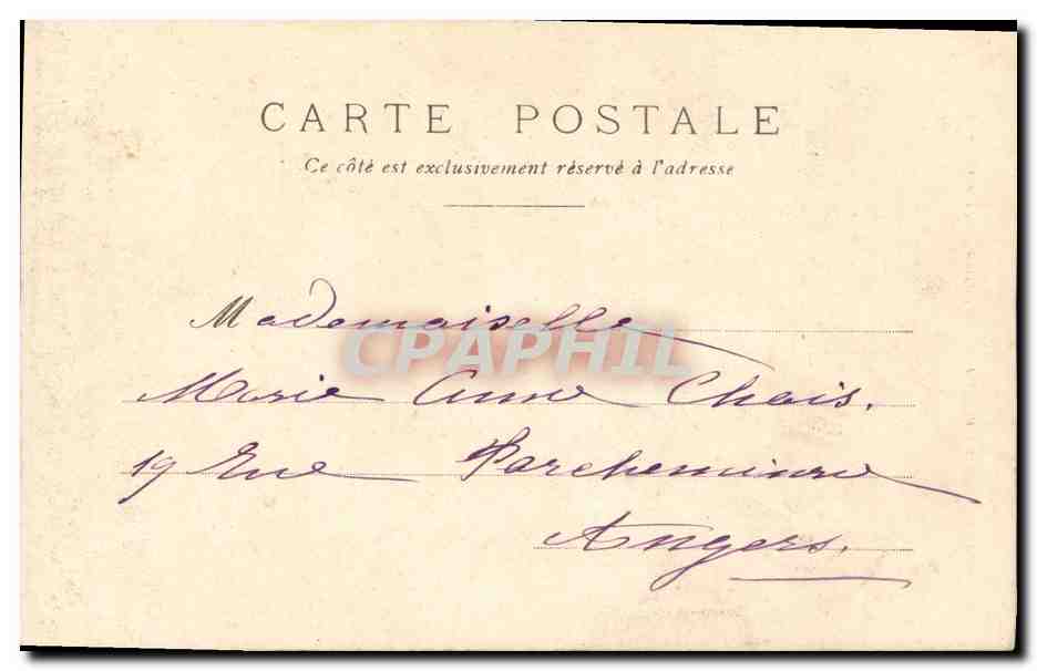CPA Fantaisie Enfants Balancoire  — Verso