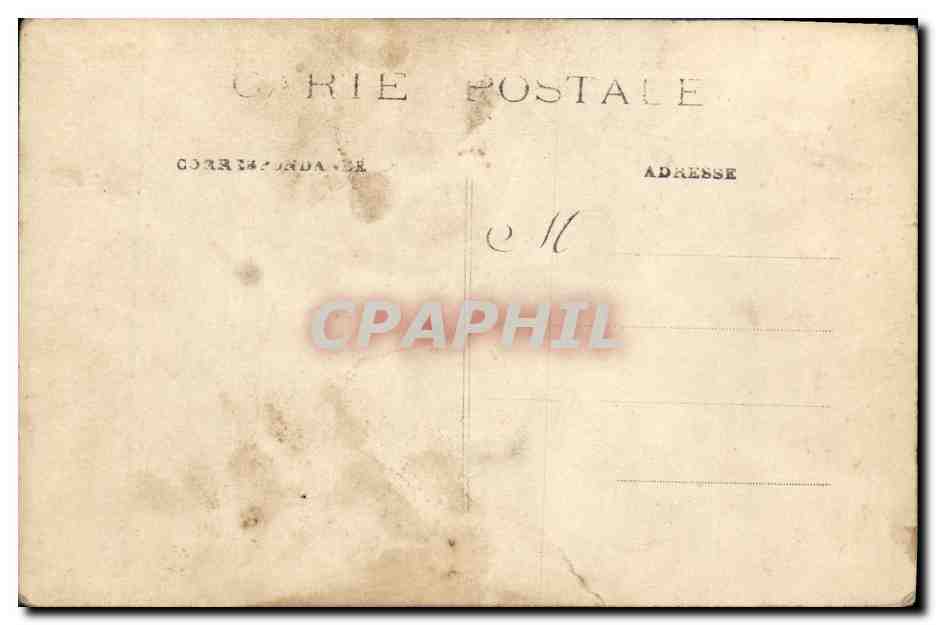 CARTE PHOTO Fantaisie Enfants  — Rückseite