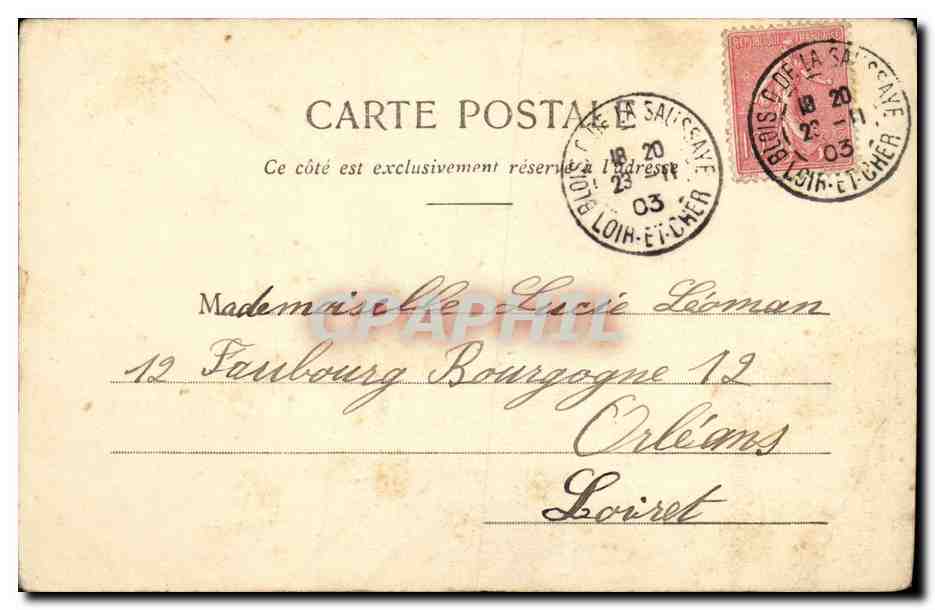 CPA Fantaisie Enfants Chasseur  — Rückseite