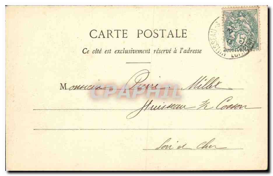 CPA Fantaisie Enfant Retour de pelerinage Moine — Rückseite