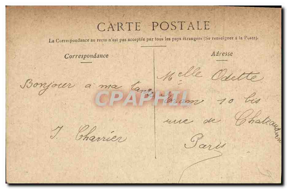 CPA Fantaisie Enfant Lapins lapin CArotte — Rückseite