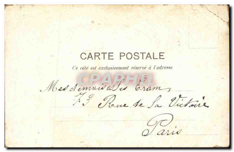 CPA Fantaisie Enfant Militaria Bebe — Verso