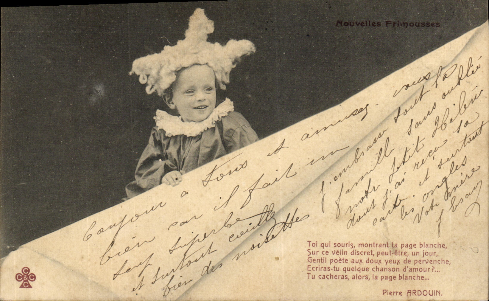 CPA Fantaisie Enfant Nouvelles frimousses