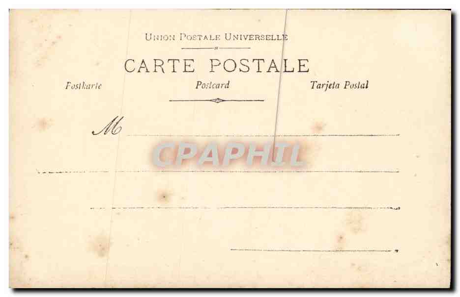 CPA Fantaisie Enfant Medee — Rückseite