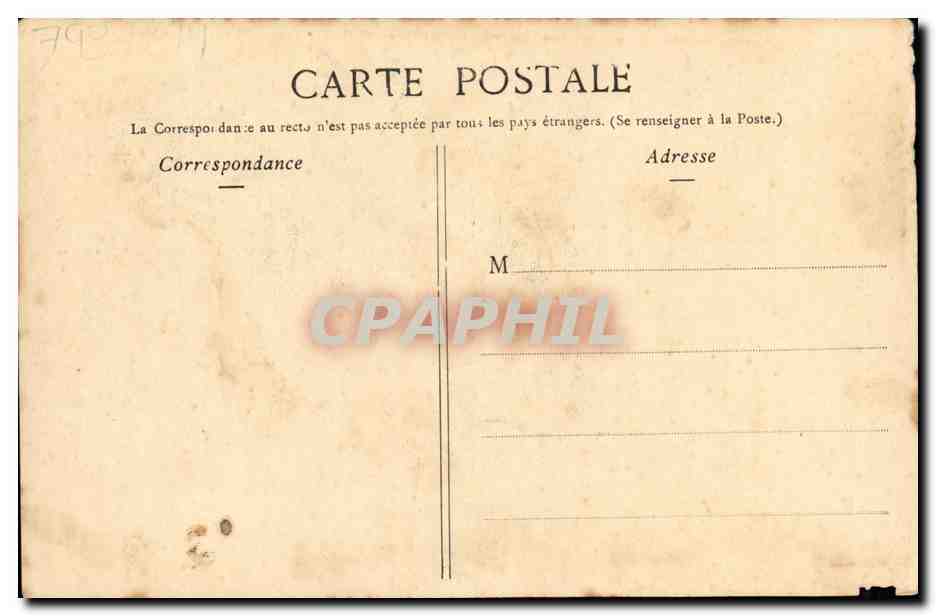 CPA Fantaisie Femme Convalescente — Reverso