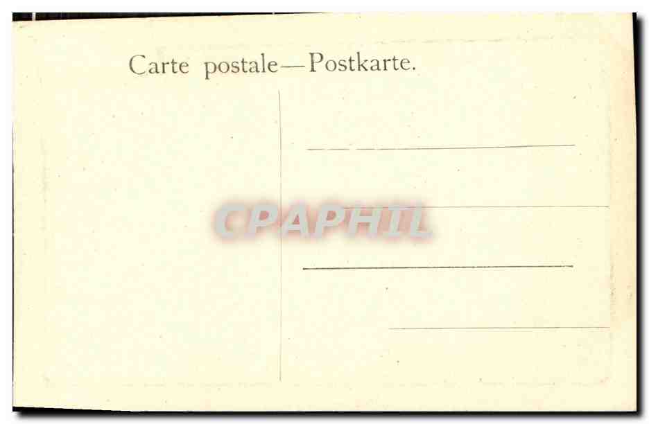 CPA Fantaisie Enfant Femme Une lettre de vienvenue  — Rückseite