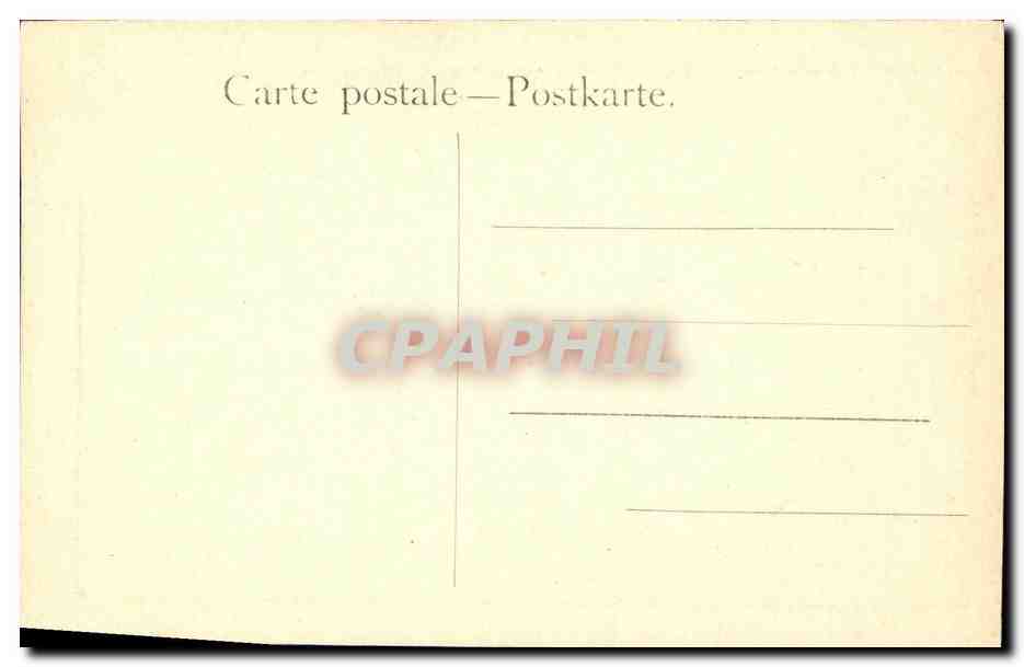 CPA Fantaisie Femme et Enfant Heureuse mere — Rückseite
