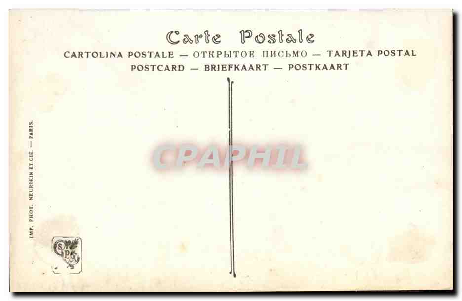 CPA Fantaisie Enfants Paul de Plument Le poilu dort et l enfant veille  — Verso