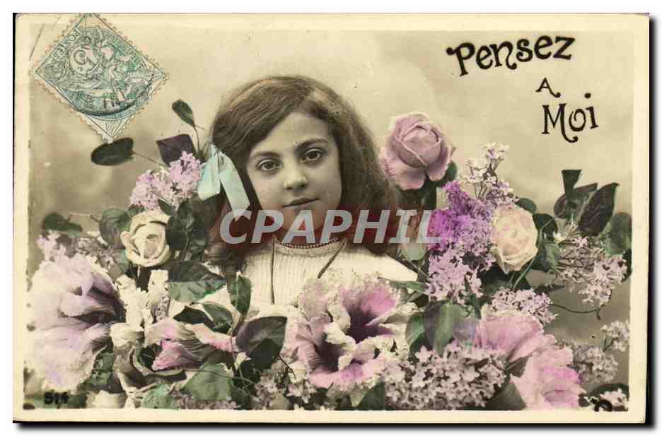 CPA Fantaisie Enfant Pensez a moi