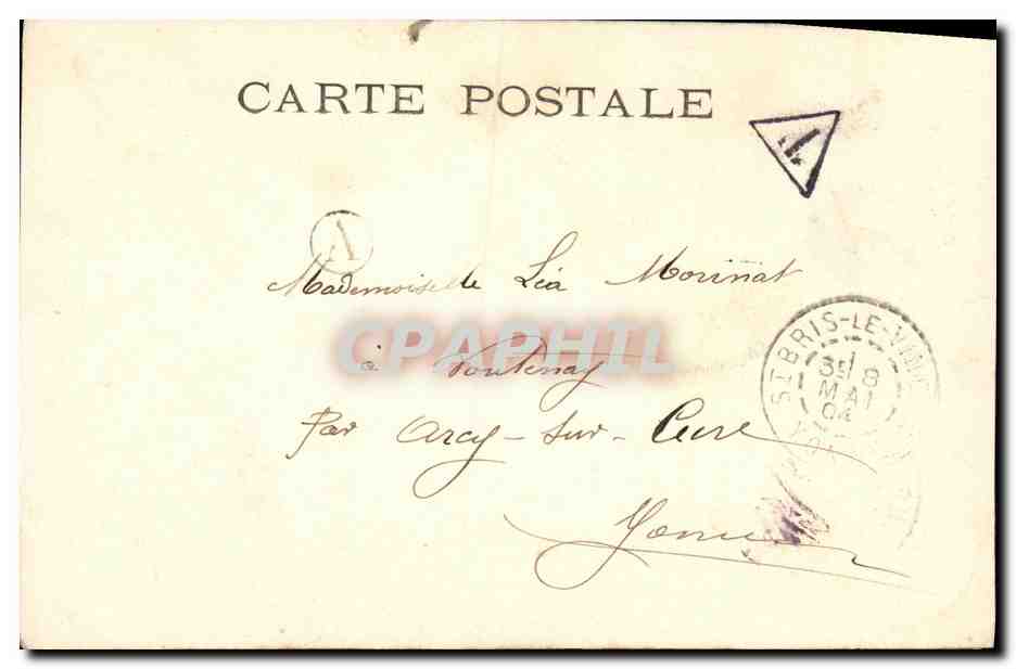 CPA Fantaisie Enfant Encore des frimousses Chere comtesse — Rückseite