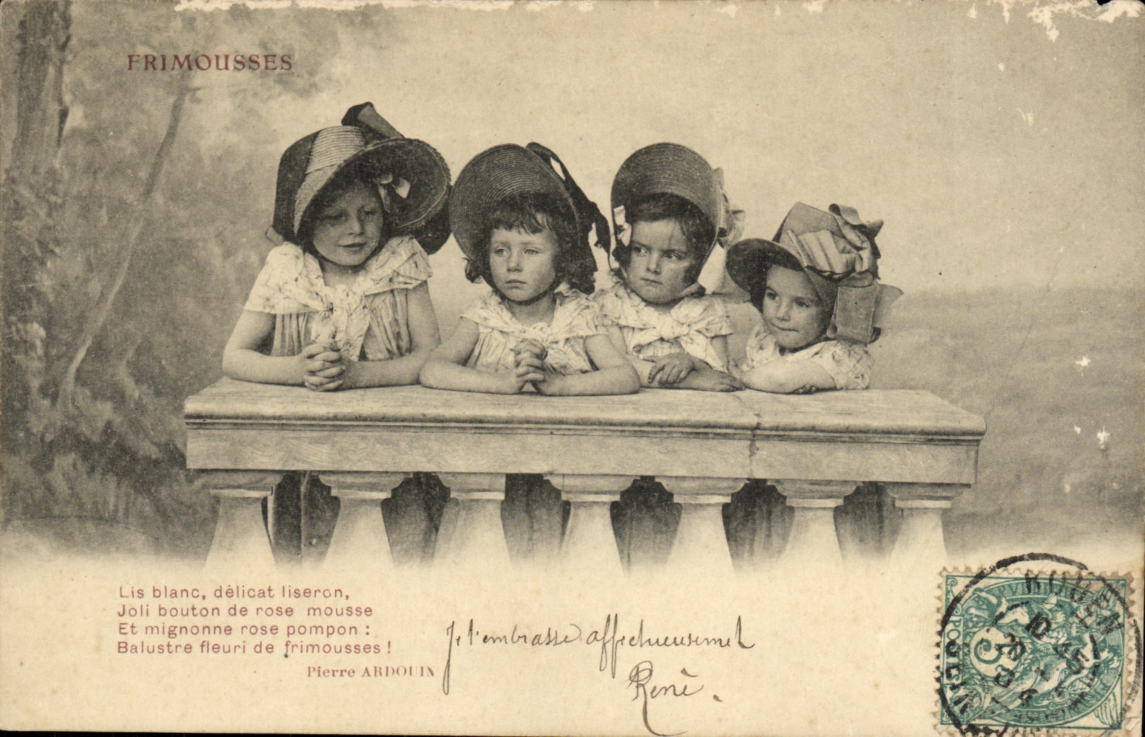 CPA Fantaisie Enfants Frimousses 