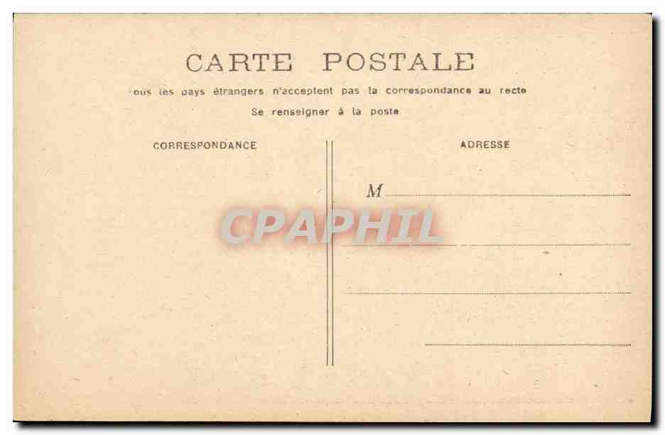 CPA Fantaisie Enfant Petit savoyard — Rückseite