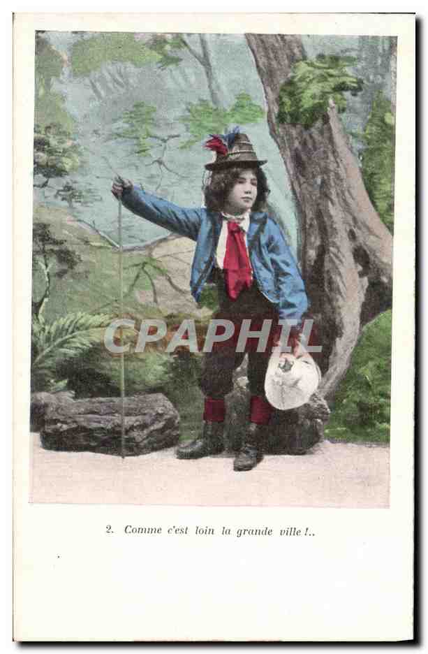 CPA Fantaisie Enfant Petit savoyard