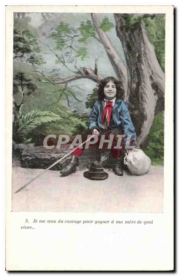 CPA Fantaisie Enfant Petit Savoyard
