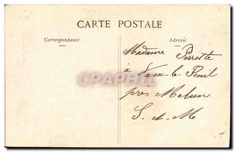 CPA Fantaisie Enfants Petite dispute  — Rückseite