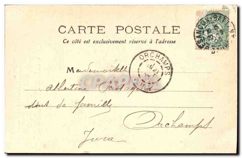 CPA Fantaisie Enfants Frimousses — Rückseite