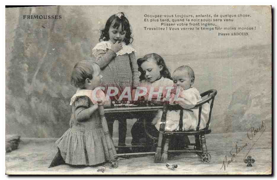 CPA Fantaisie Enfants Frimousses