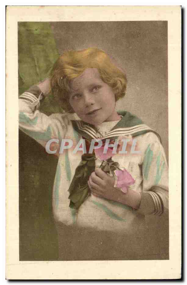 CPA Fantaisie Enfants Petit marin 
