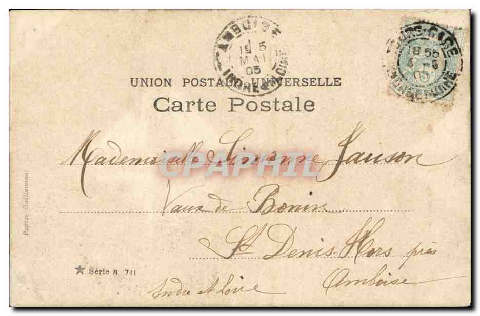 CPA Fantaisie Enfant L alouette aux bles — Rückseite