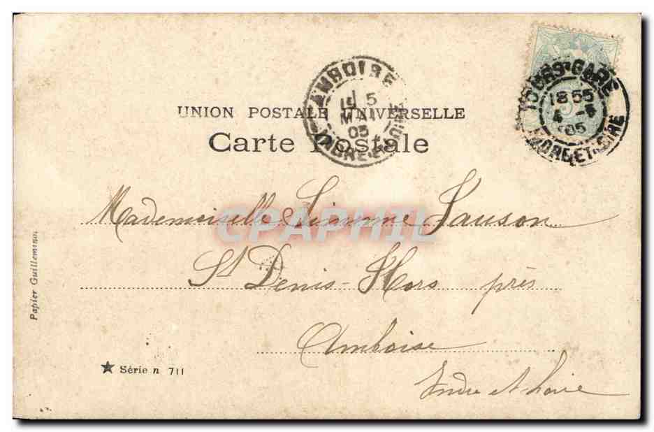 CPA Fantaisie Enfant L alouette aux bles — Rückseite
