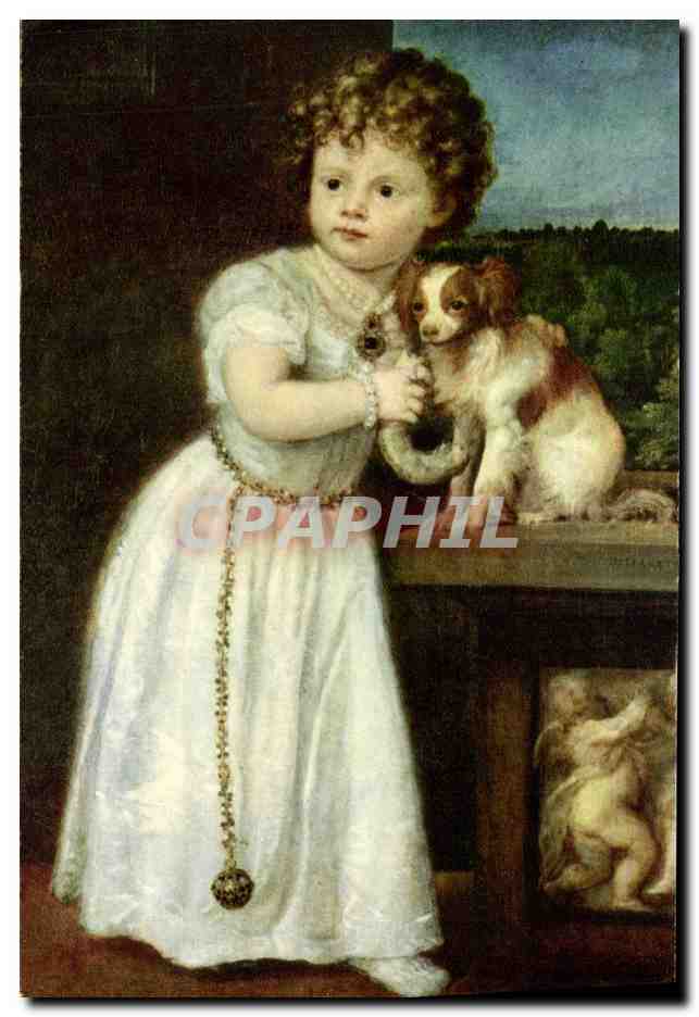 CPM Fantaisie Enfant Le Titien Image de la fille de Roberto Ztrozzi