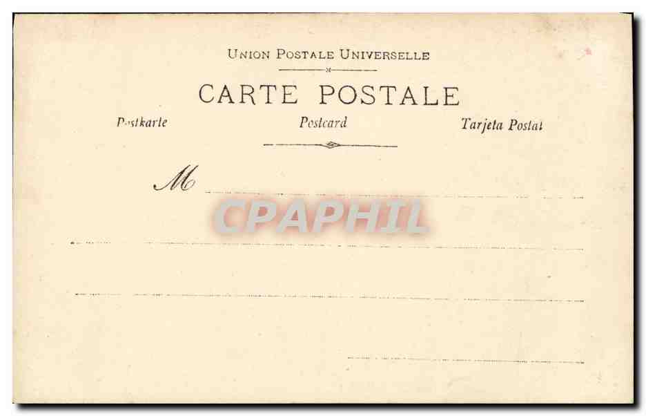 CPA Fantaisie Enfant Medee — Verso