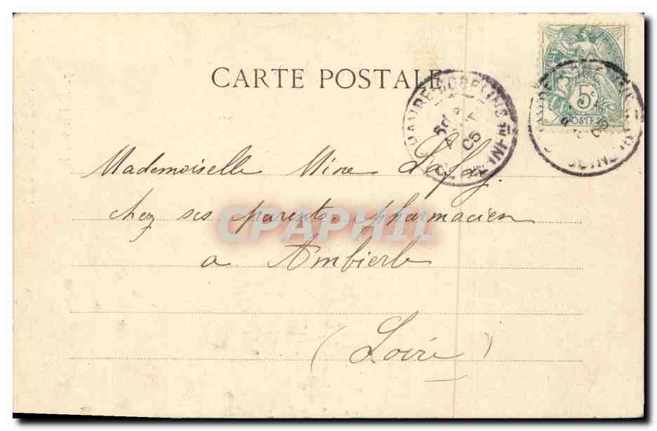 CPA Fantaisie Enfant Monsieur Bebe a la mer — Rückseite