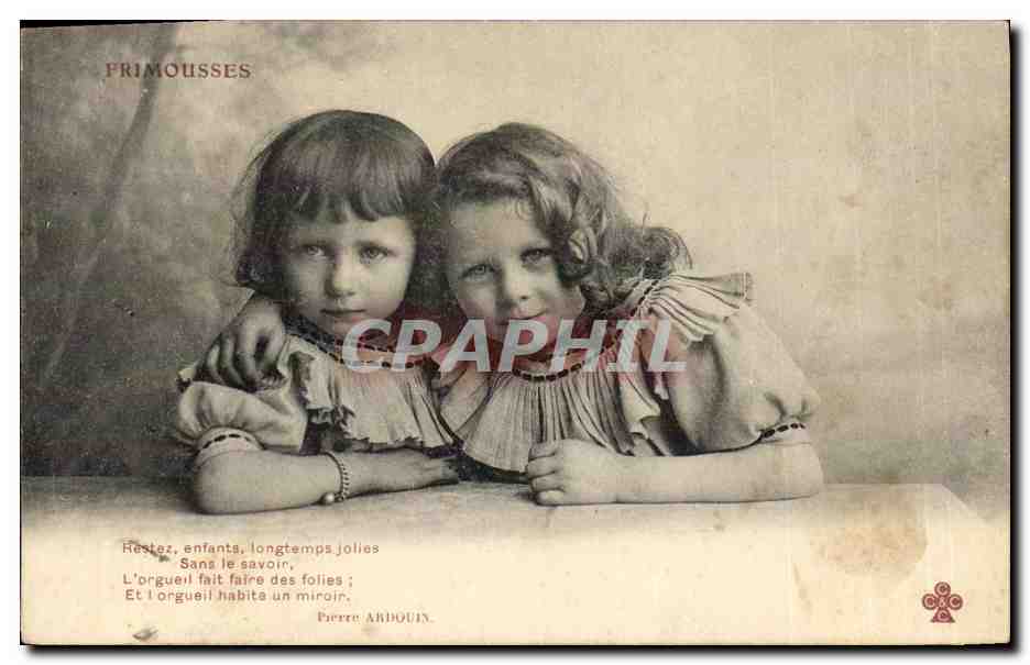 CPA Fantaisie Enfants Frimousse