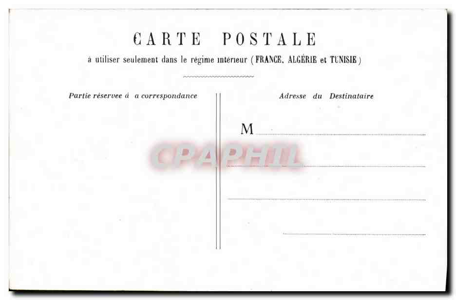 CPA Fantaisie Enfants Fouet — Verso