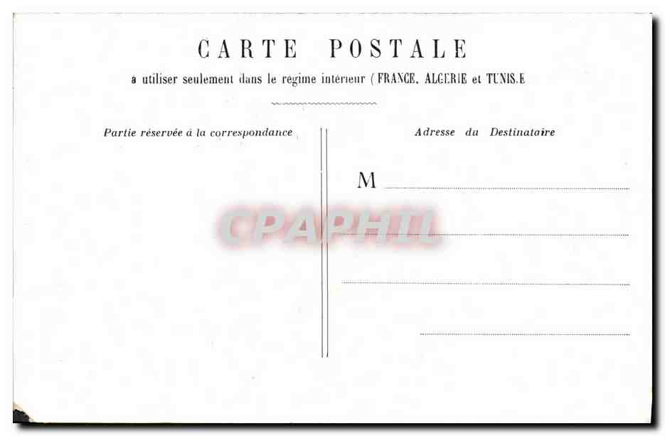 CPA Fantaisie Enfants Les deux gosses — Verso