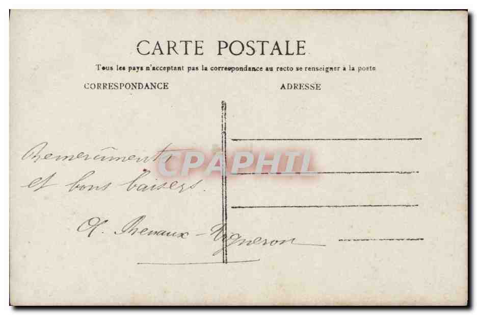 CPA Fantaisie Enfant et poupee — Rückseite