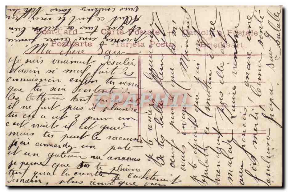 CPA Fantaisie Enfants Corde a sauter — Rückseite