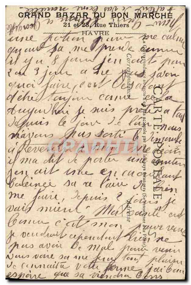 CPA Fantaisie Enfant et poule — Rückseite