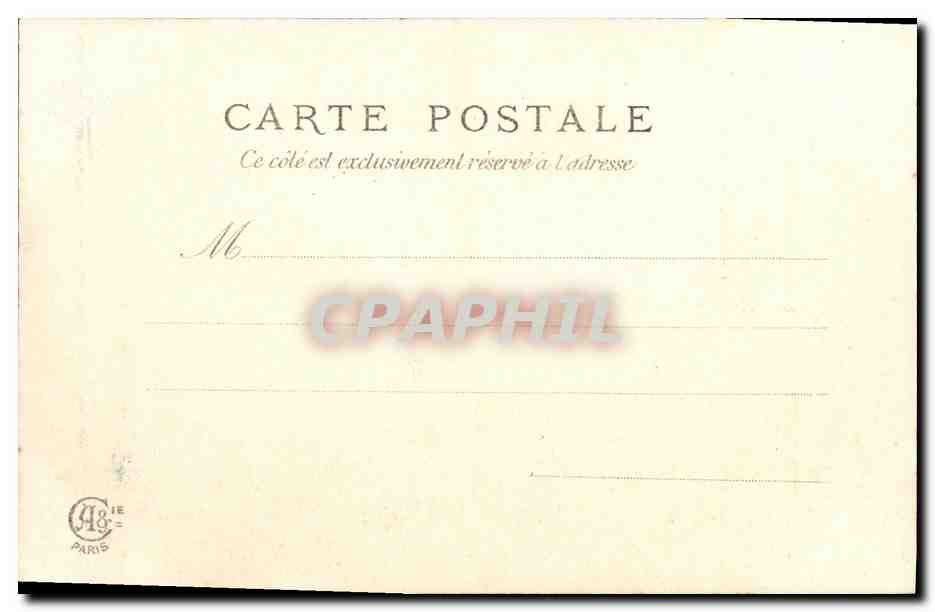 CPA Fantaisie Enfants Peche Poisson — Verso