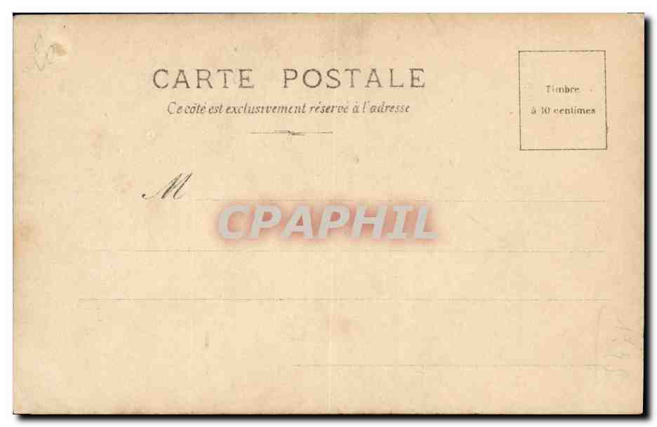 CPA Fantaisie Enfant Artiste — Verso