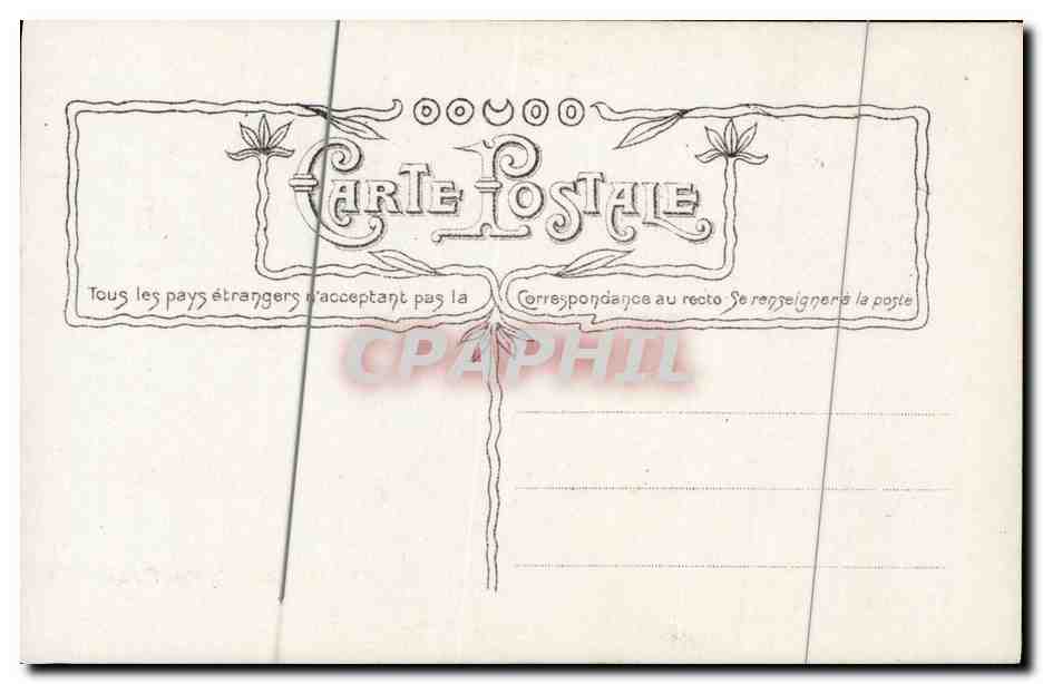 CPA Fantaisie Femme Enfant Docteur Le Croup — Rückseite