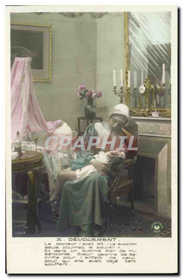 CPA Fantaisie Enfant Soeur Religieuse Femme