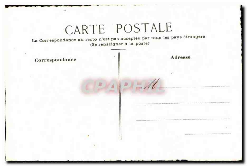 CPA dessin a la main Fantaisie Femme Alsace Lorraine A mes cheres parents — Rückseite