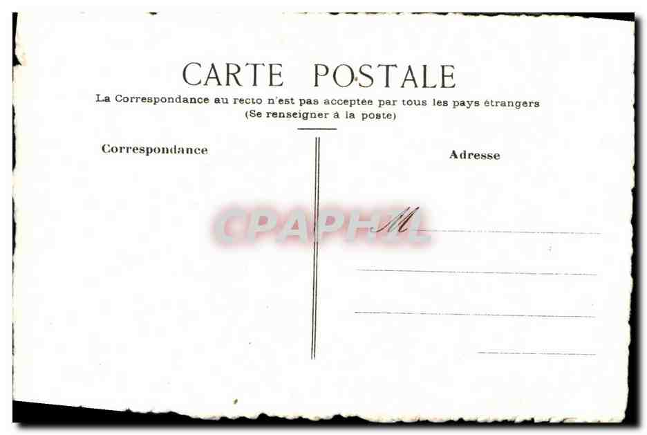 CPA dessin a la main Fantaisie Femme — Rückseite