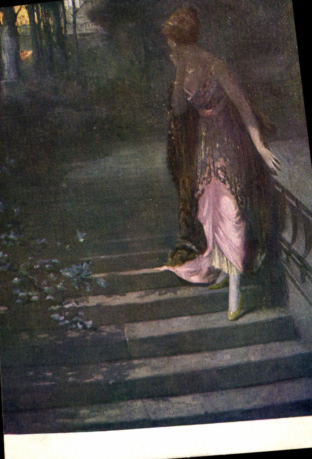 CPA Fantaisie Femme Salons de Paris Gaston Hoffmann Tant pis 