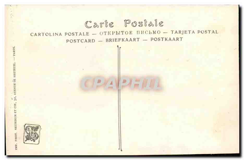 CPA Fantaisie Femme Salons de Paris Henri Darien Il vient  — Verso