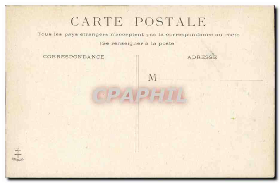 CPA Fantaisie Femme Regrets de mignon Mandoline — Verso