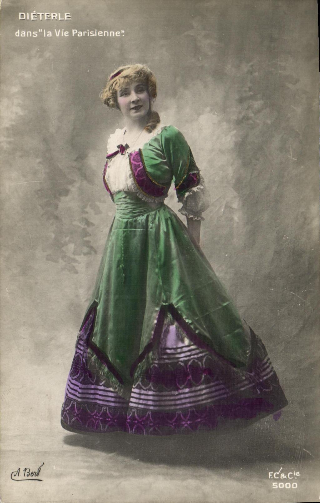 Diéterle dans 'La Vie Parisienne' — A. Berl, éditeur, n° 5000