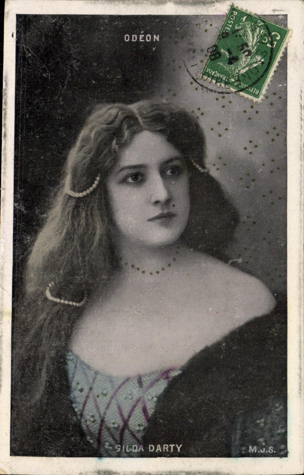 Gilda Darty — Portrait — Odéon, M.J.S.