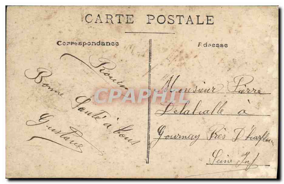 Marcelle-André — Tema escénico — Editor Coll. Liébert & Ruez, n° 523 K — Reverso