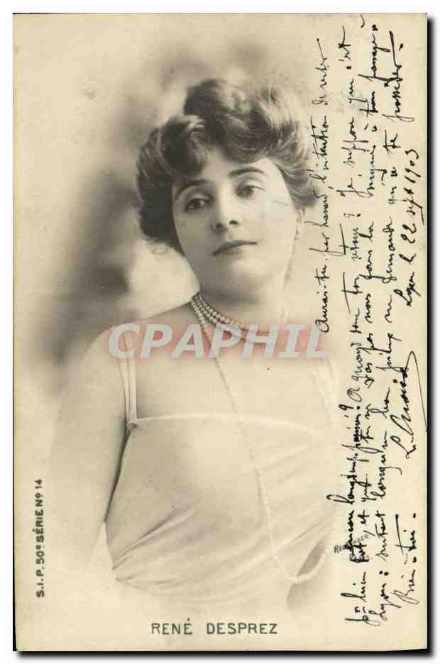 Portrait de René Desprez — S.J.P. 50e série N°14 — éditeur S.J.P.