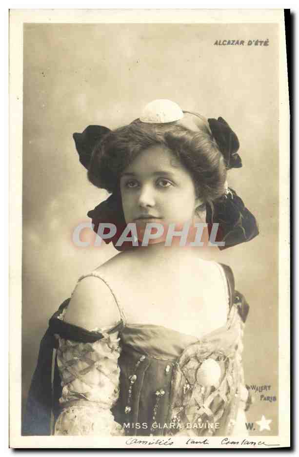 Miss Clara Davine — Alcazar d'été — W. Wailet, Paris