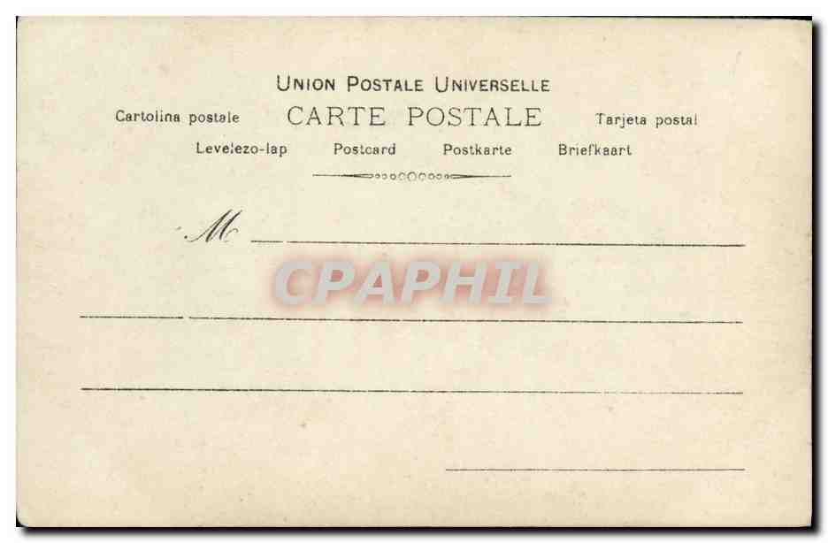 Mlle Debrives — Soggetto: scena teatrale — editore Paul Boyer, n° 1152 — Verso